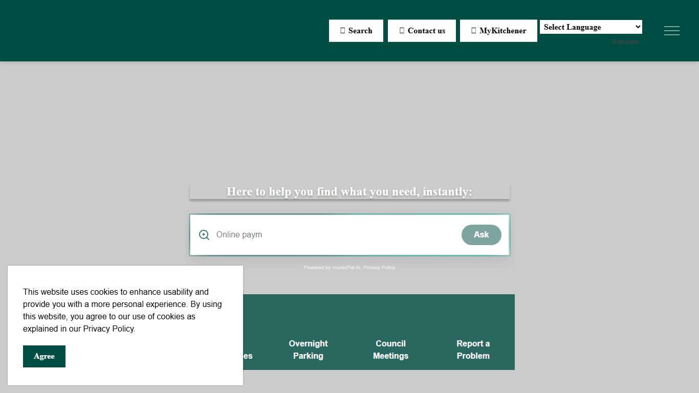 Home City of Kitchener